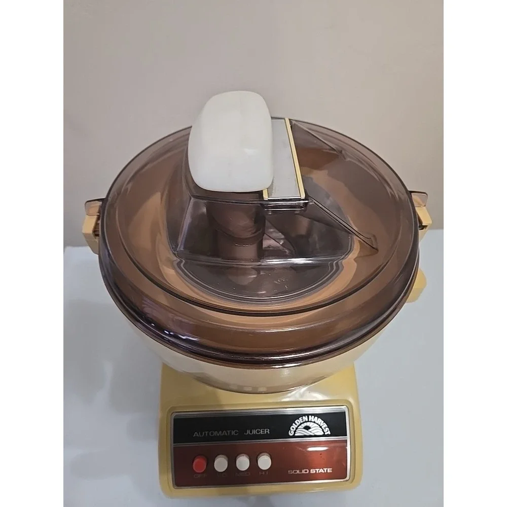 VTG Golden Harvest 119415 Solid State Juicer Automatic Tested Works Made in USA